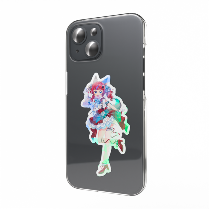 ホログラムスマホステッカー - 縦