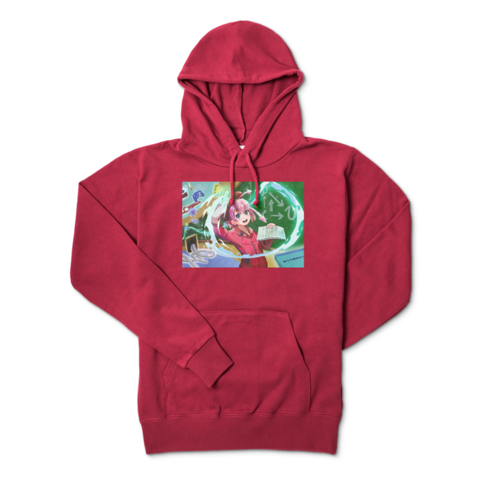 パーカー - M - バーガンディ