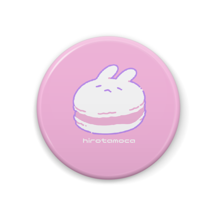 缶バッジ - 44mm pink