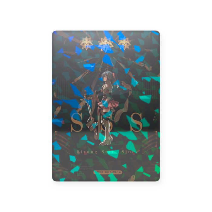 プラスチックカード - トレカ（63 × 88mm）