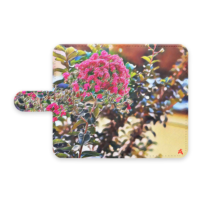 手帳型Androidケース - S - ストラップ穴 あり