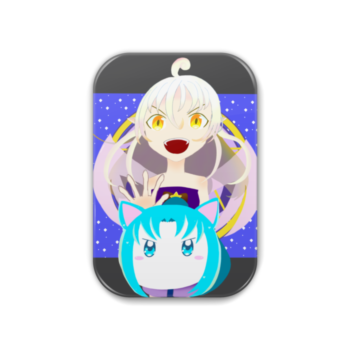 缶バッジ - 角丸 51x76mm