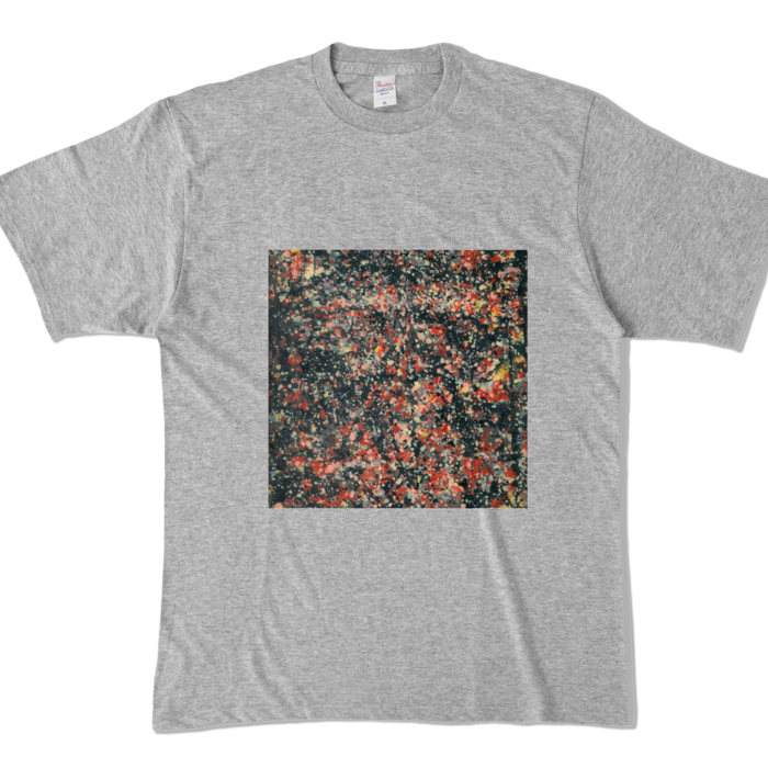 カラーTシャツ - XL - 杢グレー (濃色)