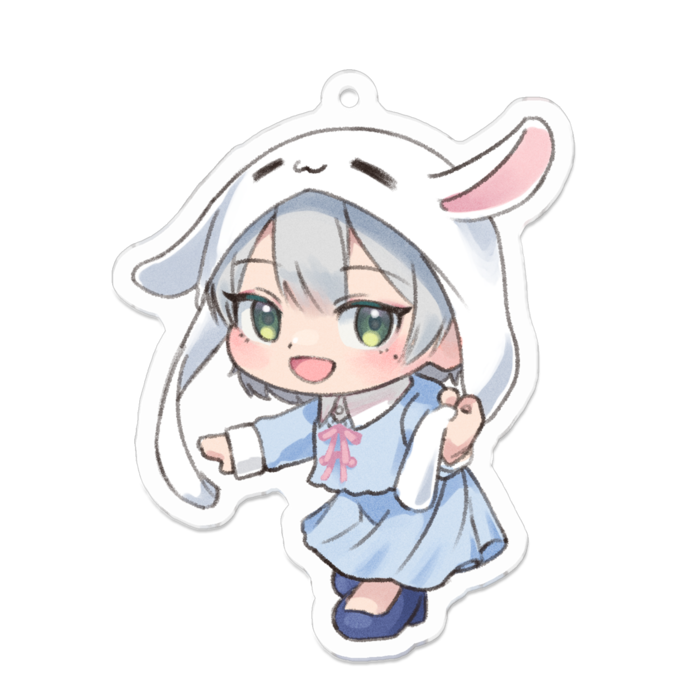 アクリルキーホルダー - 70 x 70 (mm)