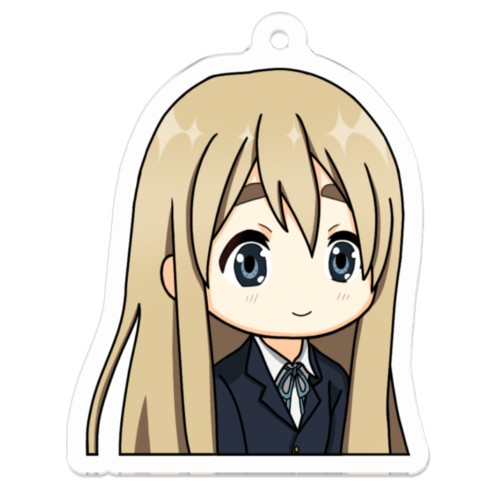 アクリルキーホルダー（コーティング） - 50 x 50 (mm)