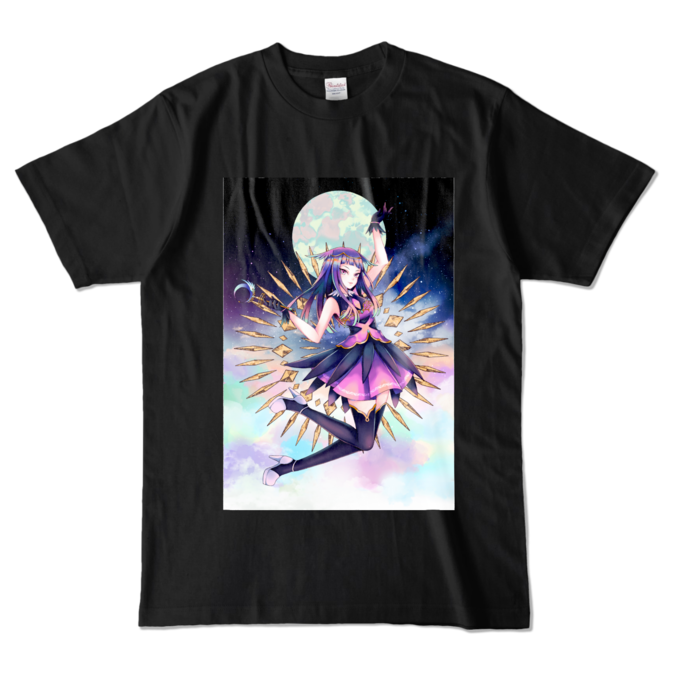 カラーTシャツ - L - ブラック (濃色)(名前無し)