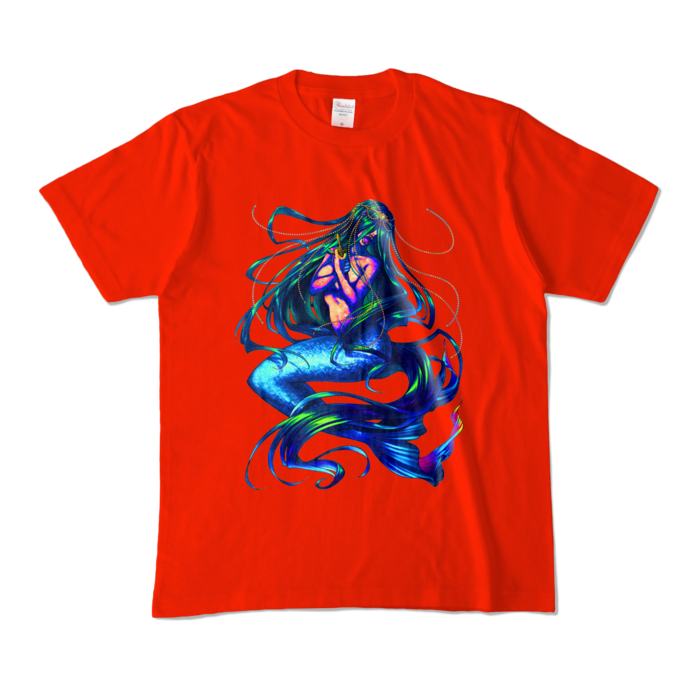 カラーTシャツ - M - レッド (濃色)