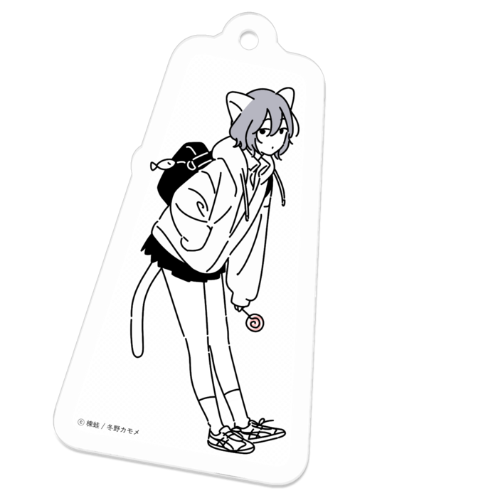 アクリルキーホルダー（コーティング） - 50 x 50 (mm)