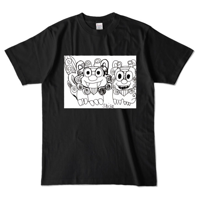 カラーTシャツ - L - ブラック (濃色)