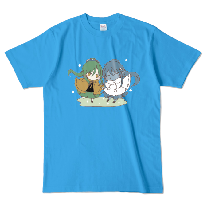 カラーTシャツ - L - ターコイズ (濃色)