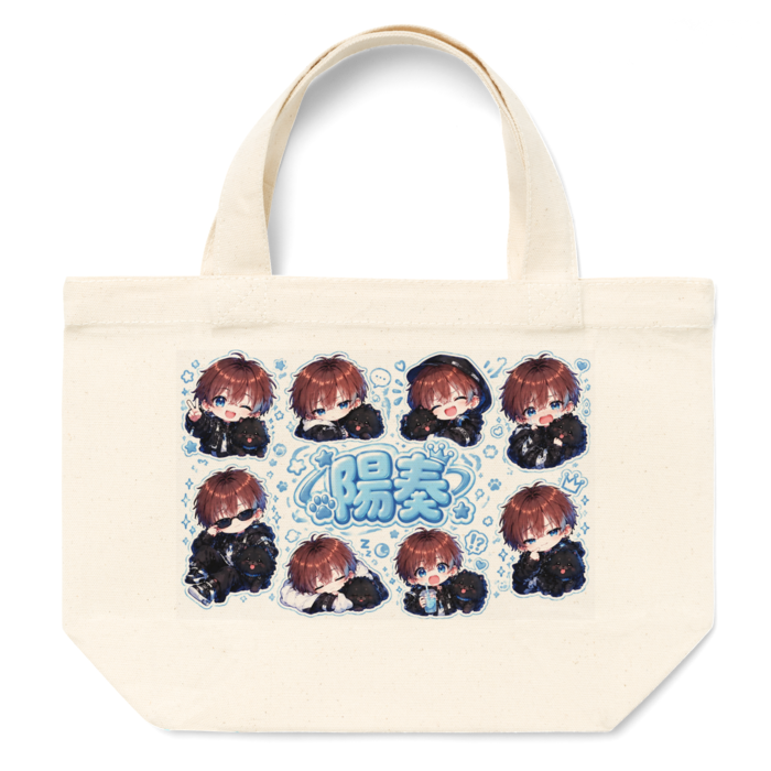 トートバッグ - S - ミニキャラ風