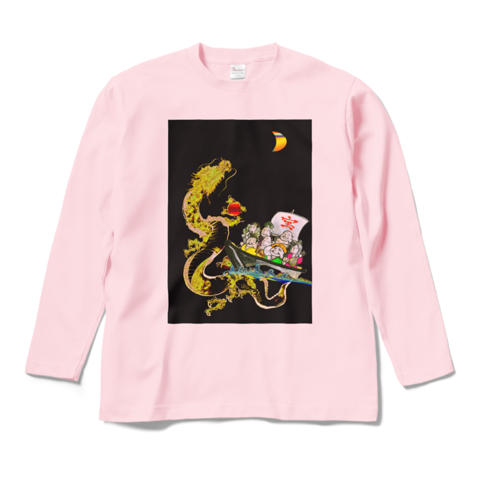 ロングスリーブTシャツ - M - ライトピンク