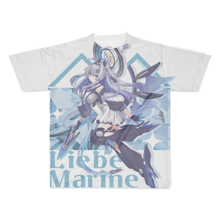 フルグラフィックTシャツ - XL - 正面印刷のみ