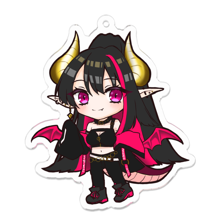 アクリルキーホルダー - 70 x 70 (mm)