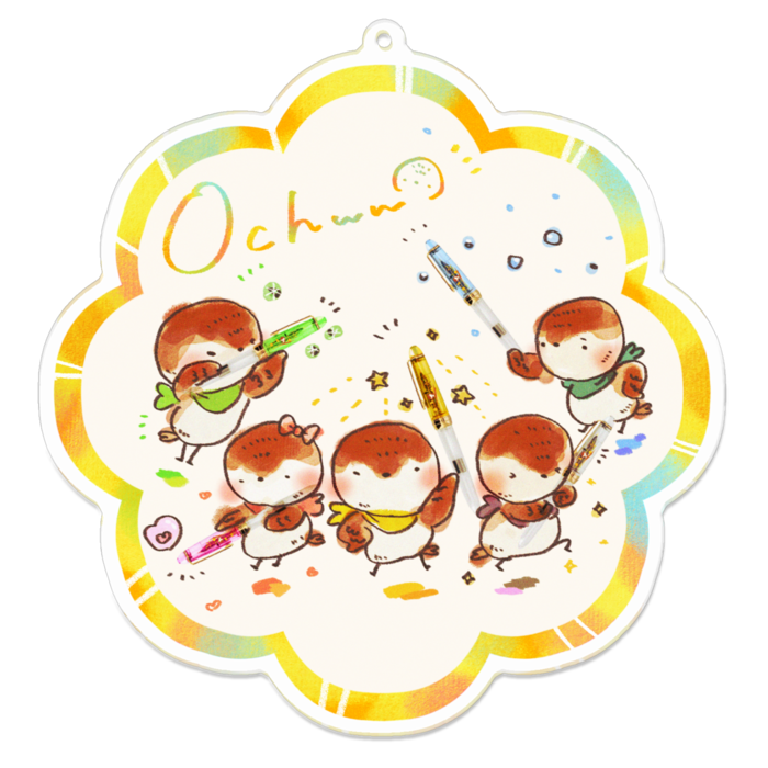 アクリルキーホルダー - 100 x 100 (mm)