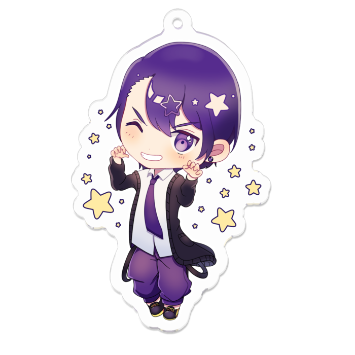 アクリルキーホルダー - 70 x 70 (mm)