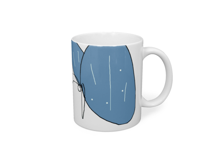 マグカップ - 直径 8 cm / 高さ 9.5 cm