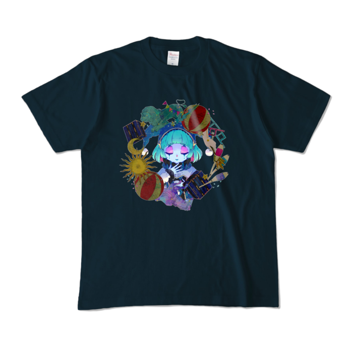 カラーTシャツ - M - ネイビー (濃色)