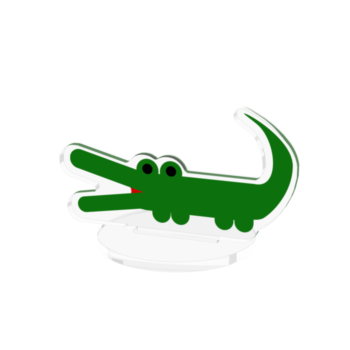 アクリルフィギュア - 70x70mm(無色スタンド)