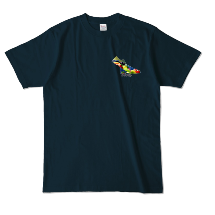 カラーTシャツ - L - ネイビー (濃色)
