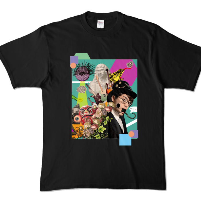 カラーTシャツ - XL - ブラック (濃色)