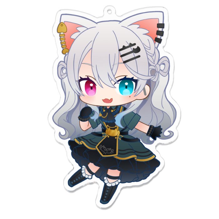 Lサイズ　アクリルキーホルダー - 100 x 100 (mm)