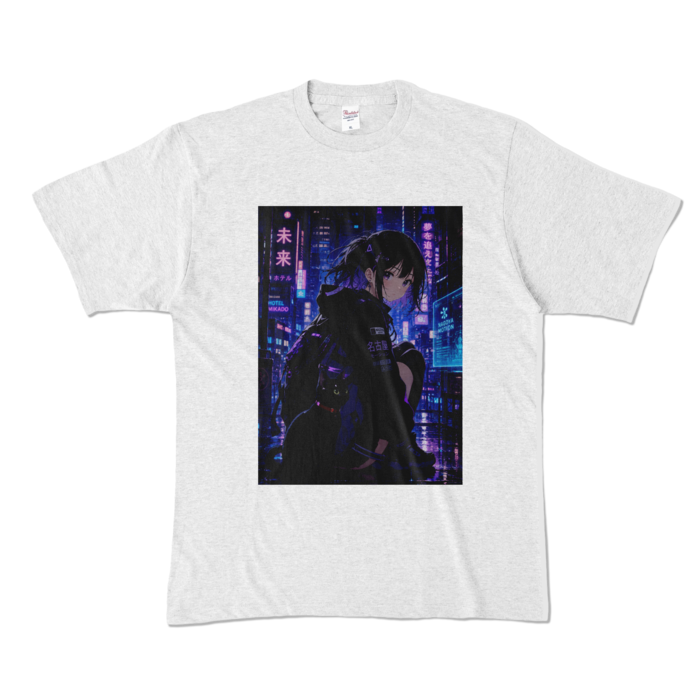 カラーTシャツ - XL - アッシュ (淡色)
