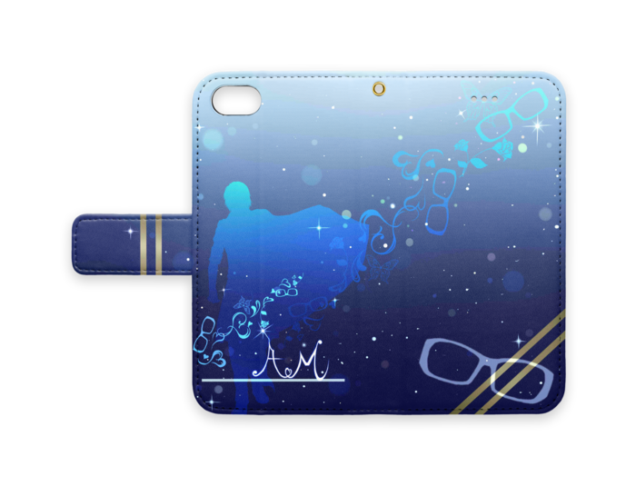 手帳型iPhoneケース - iPhone 8 / 7 - ストラップ穴 あり
