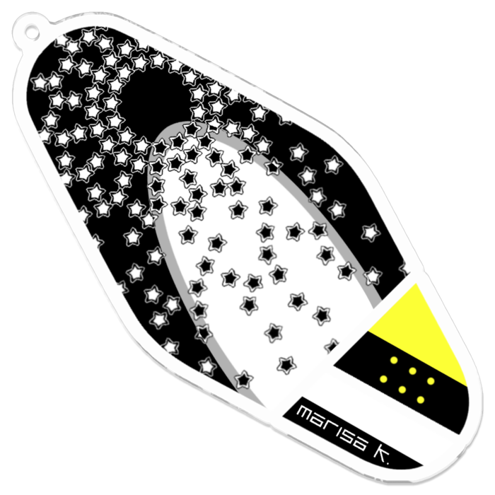 アクリルキーホルダー - 70 x 70 (mm)