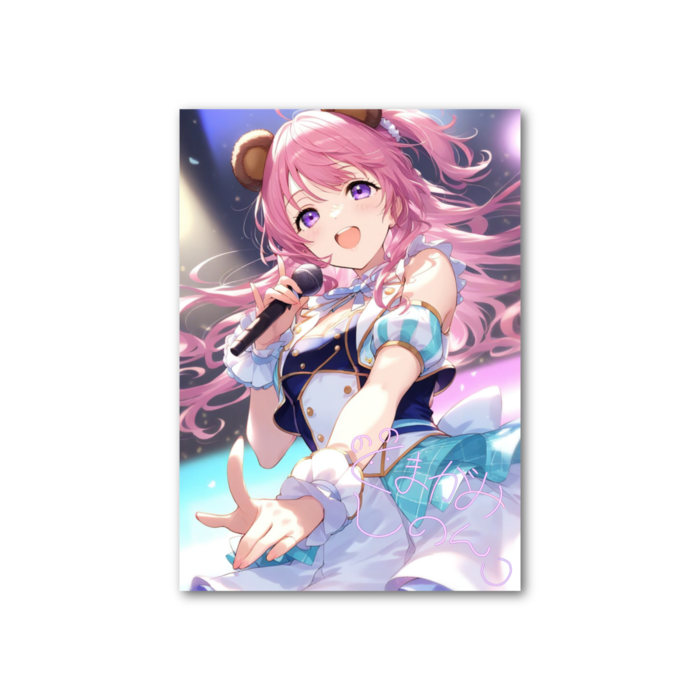 フォト風カード - 縦 - 片面