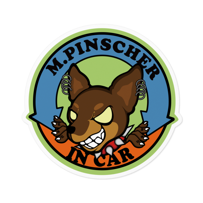 ステッカー - 100 x 100 (mm)