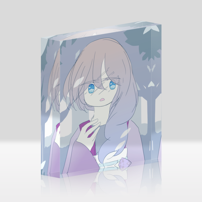 アクリルブロック - 100x100mm