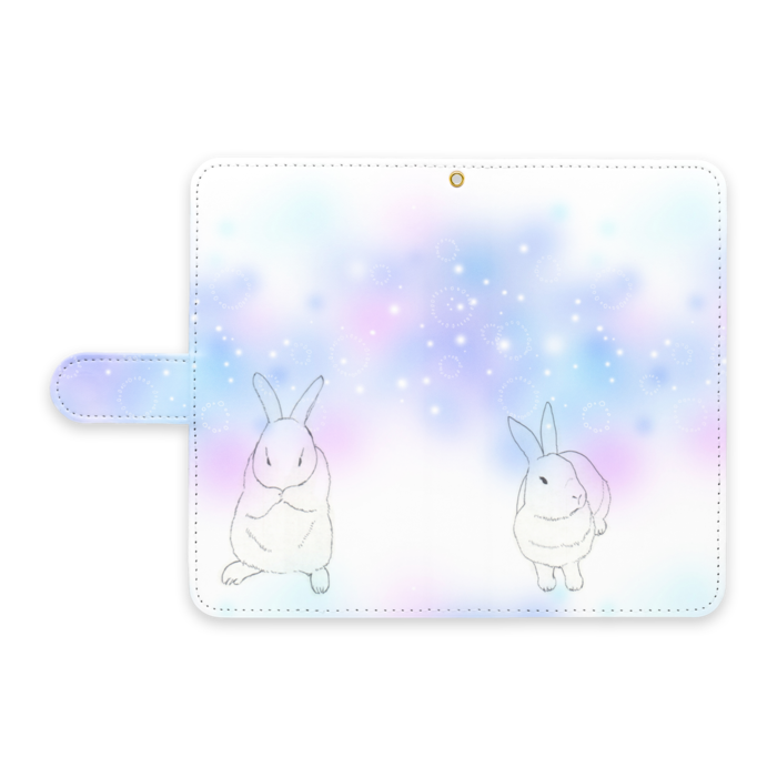 手帳型Androidケース - L - ストラップ穴 あり