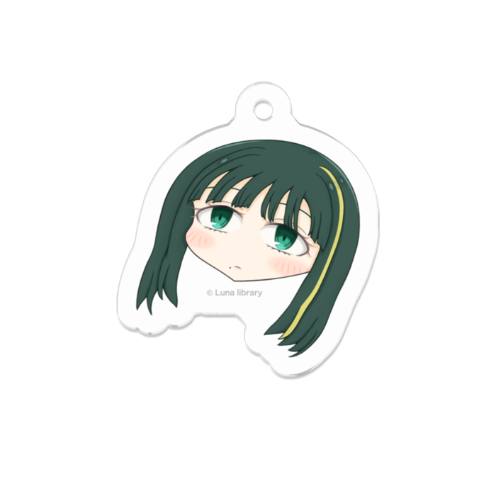 アクリルキーホルダー（コーティング） - 50 x 50 (mm)