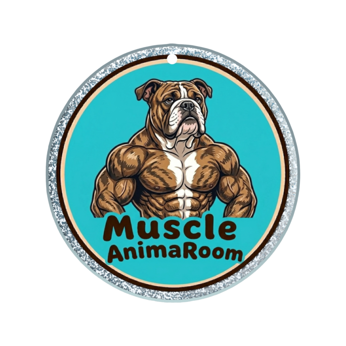 ラメアクリルキーホルダー - 50 × 50mm