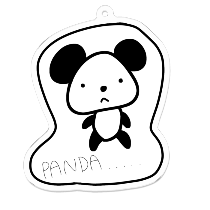 アクリルキーホルダー - 70 x 70 (mm)