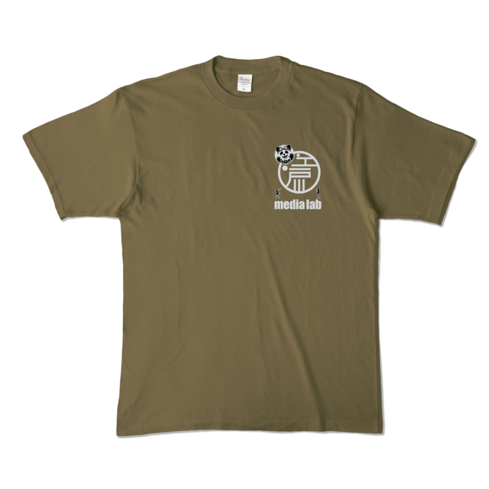 カラーTシャツ - XL - オリーブ (濃色)