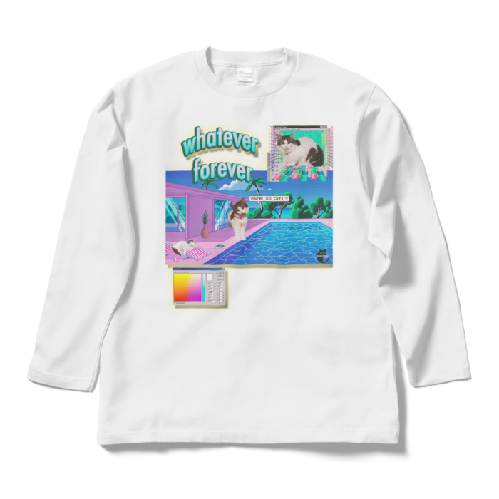 ロングスリーブTシャツ - L - ホワイト