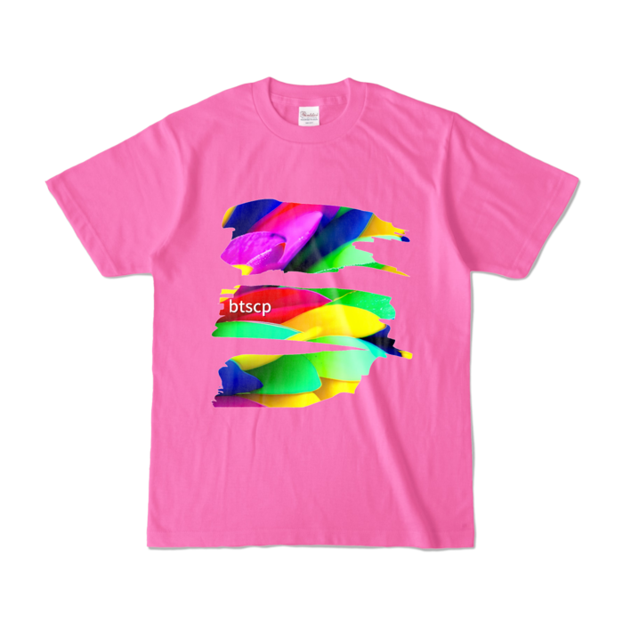 カラーTシャツ - S - ピンク (濃色)