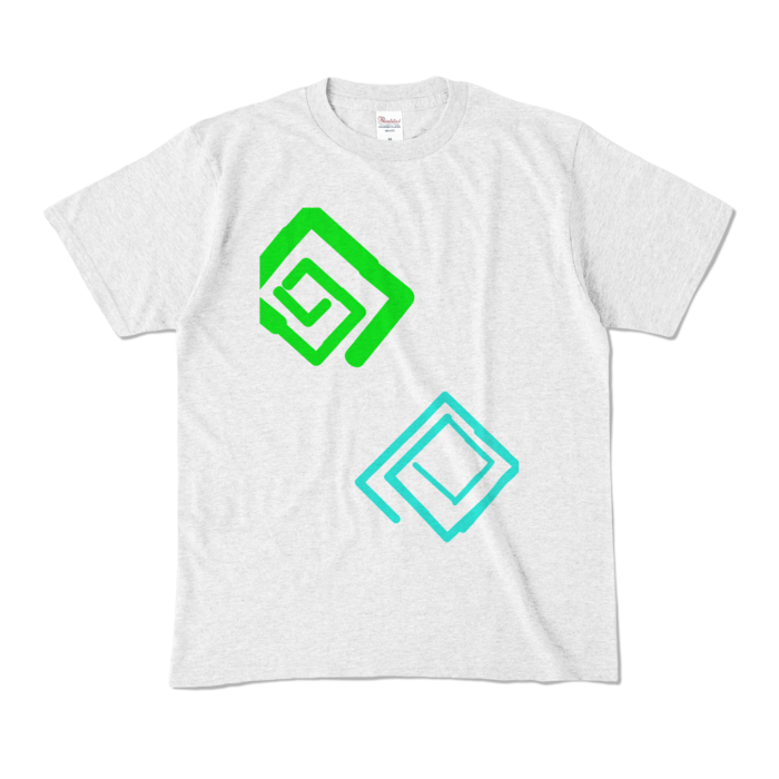 カラーTシャツ - M - アッシュ (淡色)