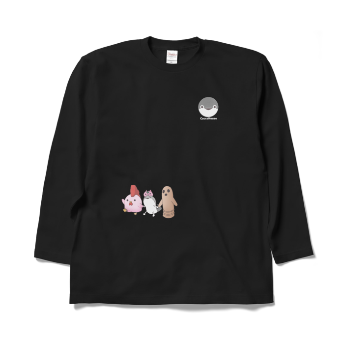 ロングスリーブTシャツ - XL - ブラック