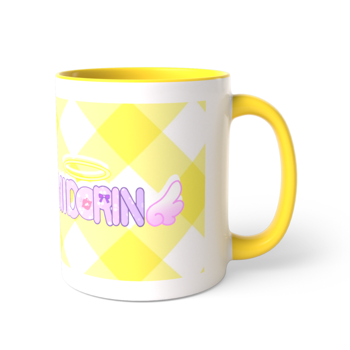 ツートンカラーマグカップ - 直径 8.2cm / 高さ 9.5cm