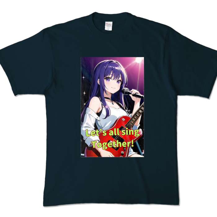 カラーTシャツ - XL - ネイビー (濃色)