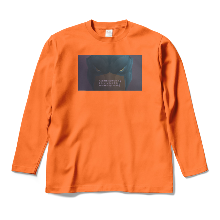 ロングスリーブTシャツ - M - オレンジ