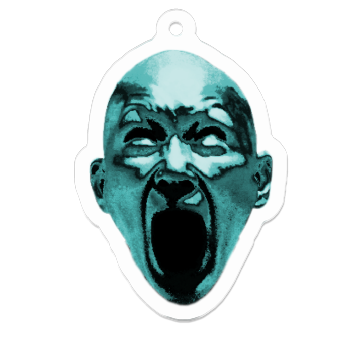 アクリルキーホルダー（コーティング） - 50 x 50 (mm)