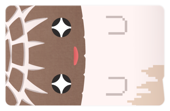 ICカードステッカー どんこ太郎