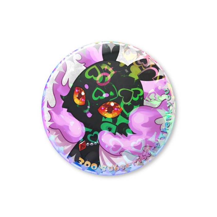 ホログラム缶バッジ - 44mm