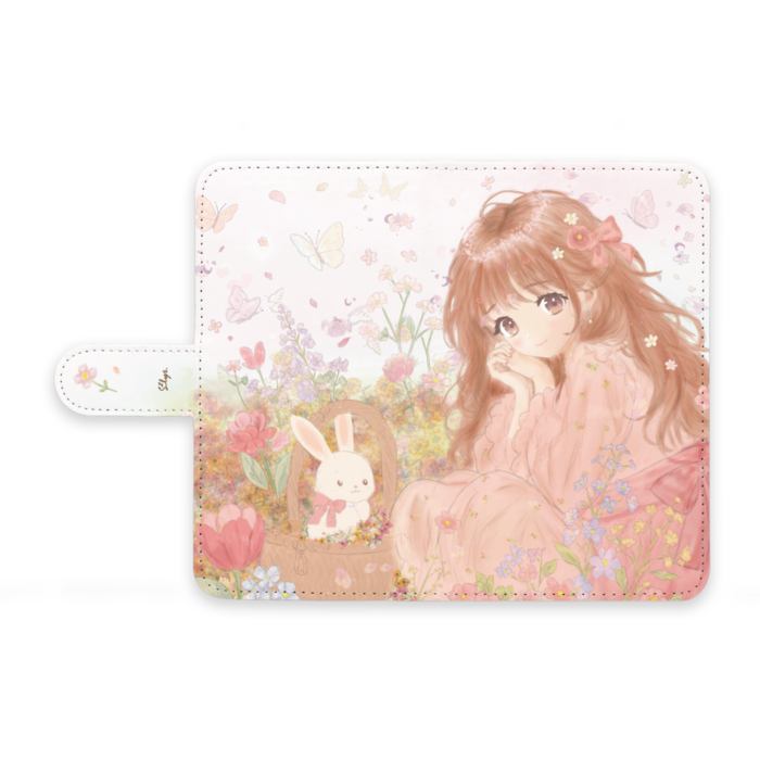 手帳型Androidケース - M - ストラップ穴 なし