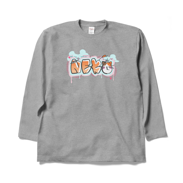 ロングスリーブTシャツ - XL - 杢グレー