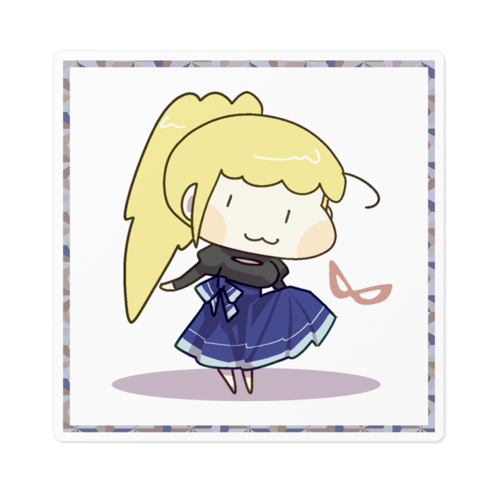 【ステッカー】シックに大人なドレスンナさん